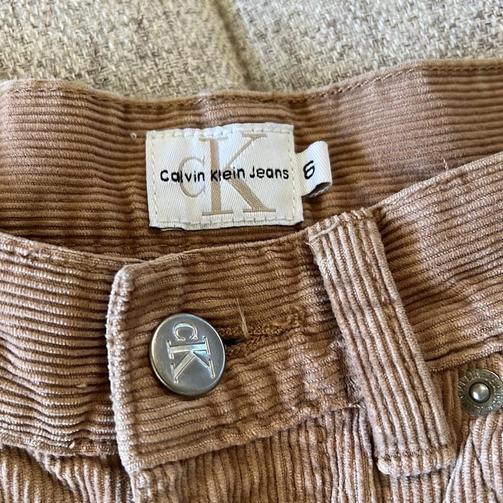 Calvin Klein Corduroy Pants 100% Cotton - Picture 6 of 16
